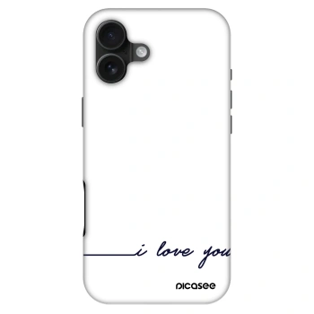 Husă pentru Apple iPhone 16 Plus - I love you