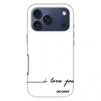 Husă pentru Apple iPhone 17 Pro - I love you
