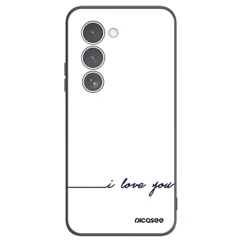 Picasee husă neagră din silicon pentru Xiaomi Redmi 15 5G - I love you