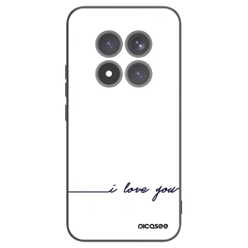 Picasee husă neagră din silicon pentru Xiaomi Redmi Note 15 Pro+ - I love you