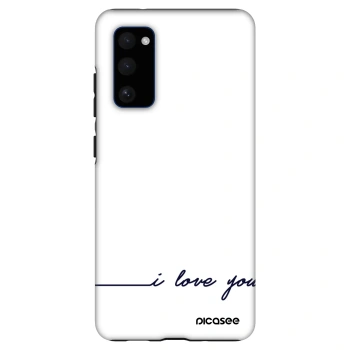 Husă pentru Samsung Galaxy S20 FE - I love you