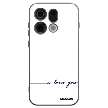 Husă pentru OPPO Find X9 - I love you