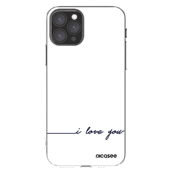 Picasee husă transparentă din silicon pentru Apple iPhone 11 Pro - I love you