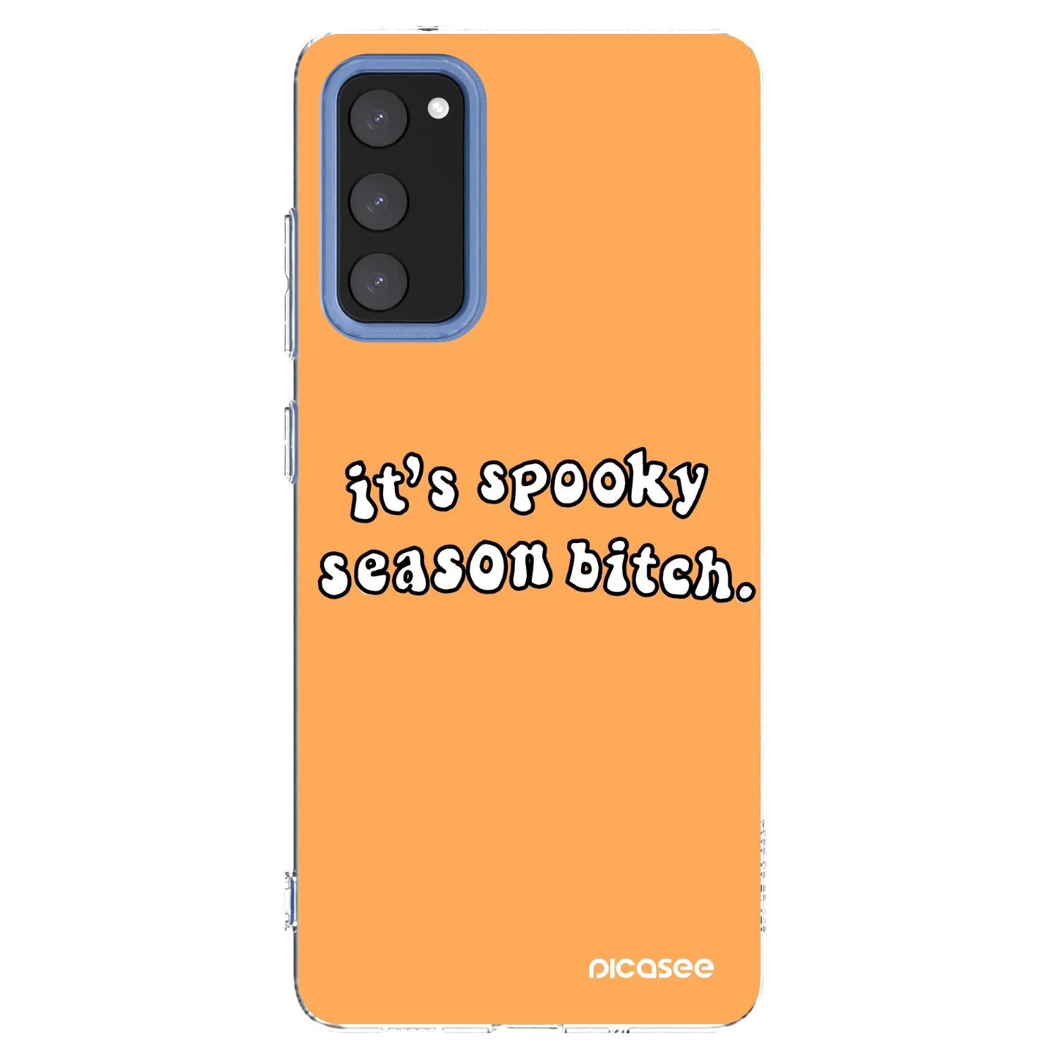 Picasee husă transparentă din silicon pentru Samsung Galaxy S20 FE - Spooky season