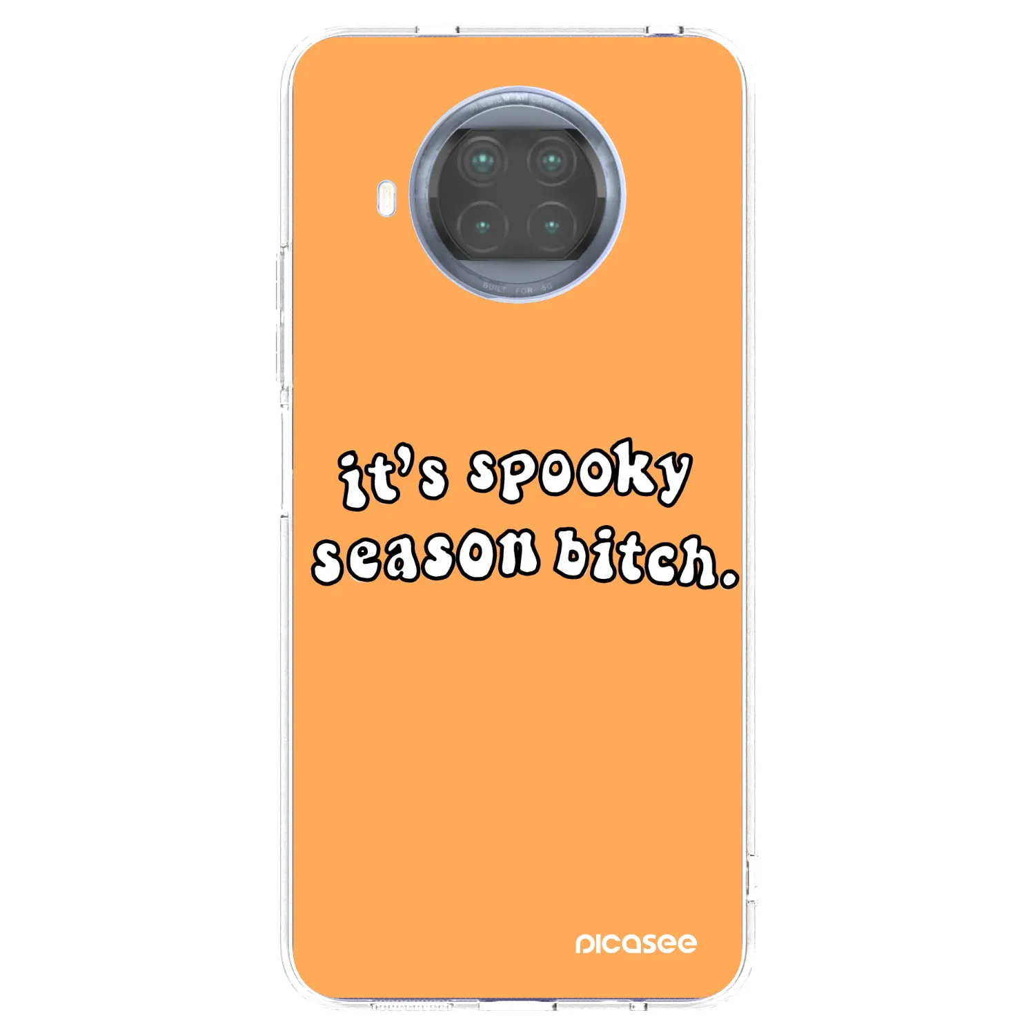 Picasee husă transparentă din silicon pentru Xiaomi Mi 10T Lite - Spooky season