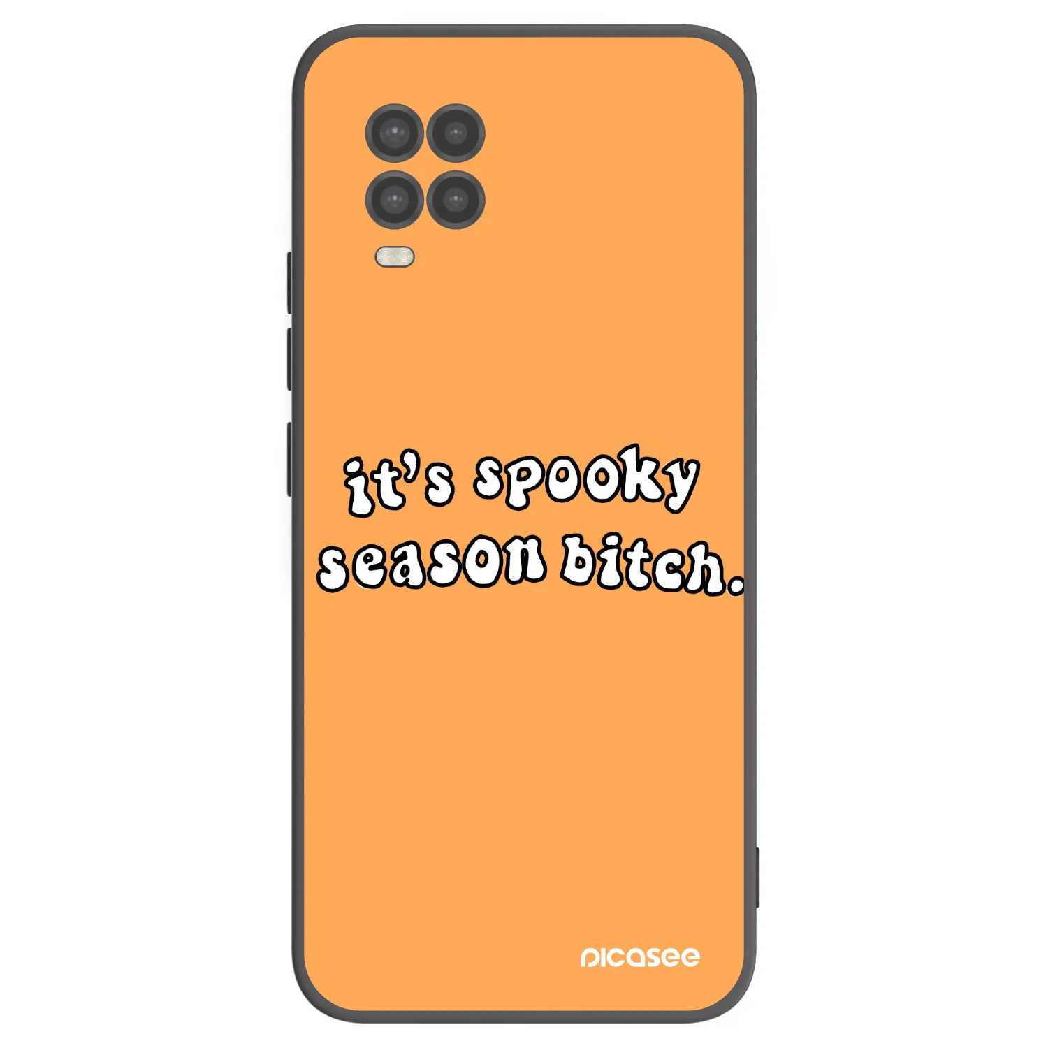 Picasee husă neagră din silicon pentru Xiaomi Mi 10 Lite - Spooky season