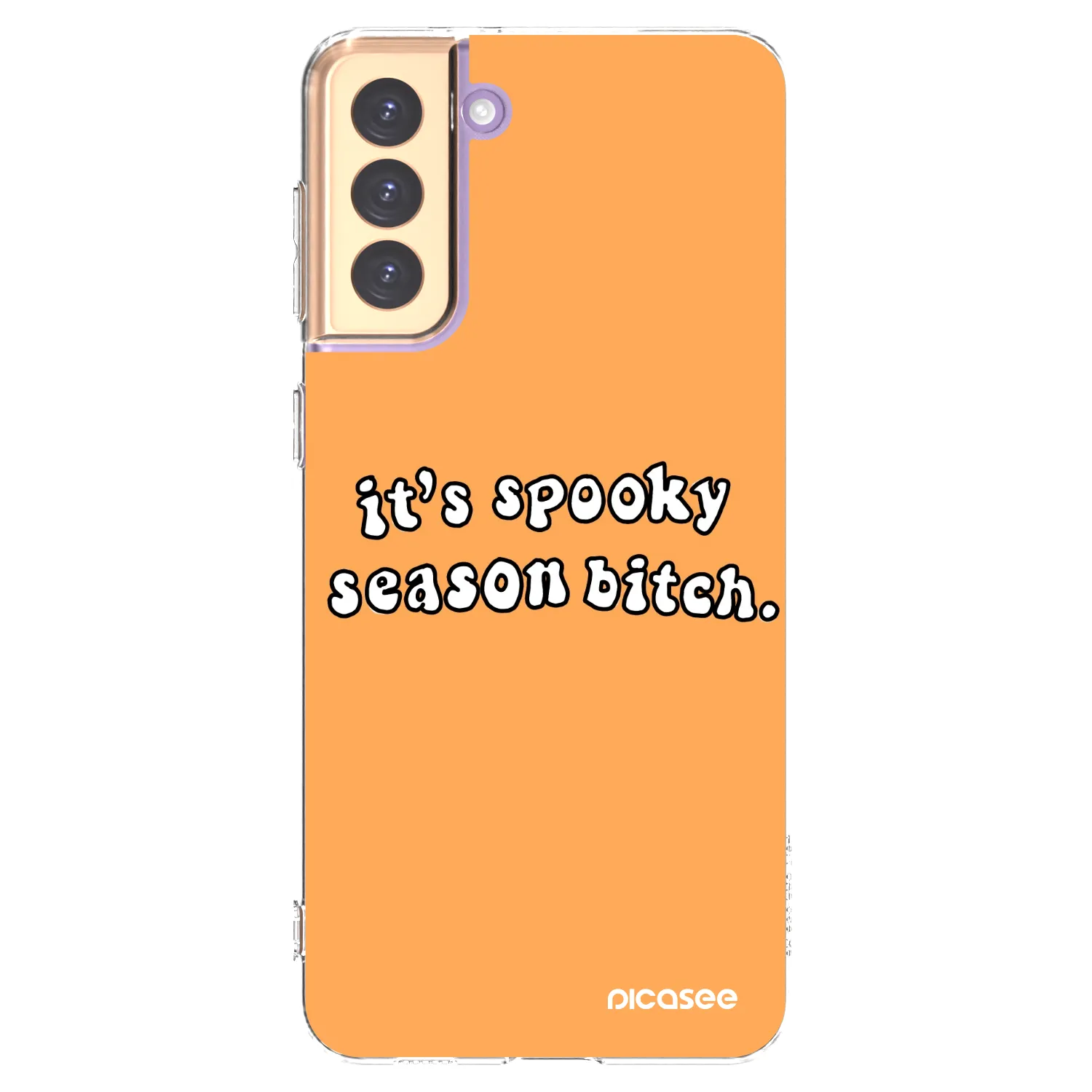 Picasee husă transparentă din silicon pentru Samsung Galaxy S21+ 5G G996F - Spooky season