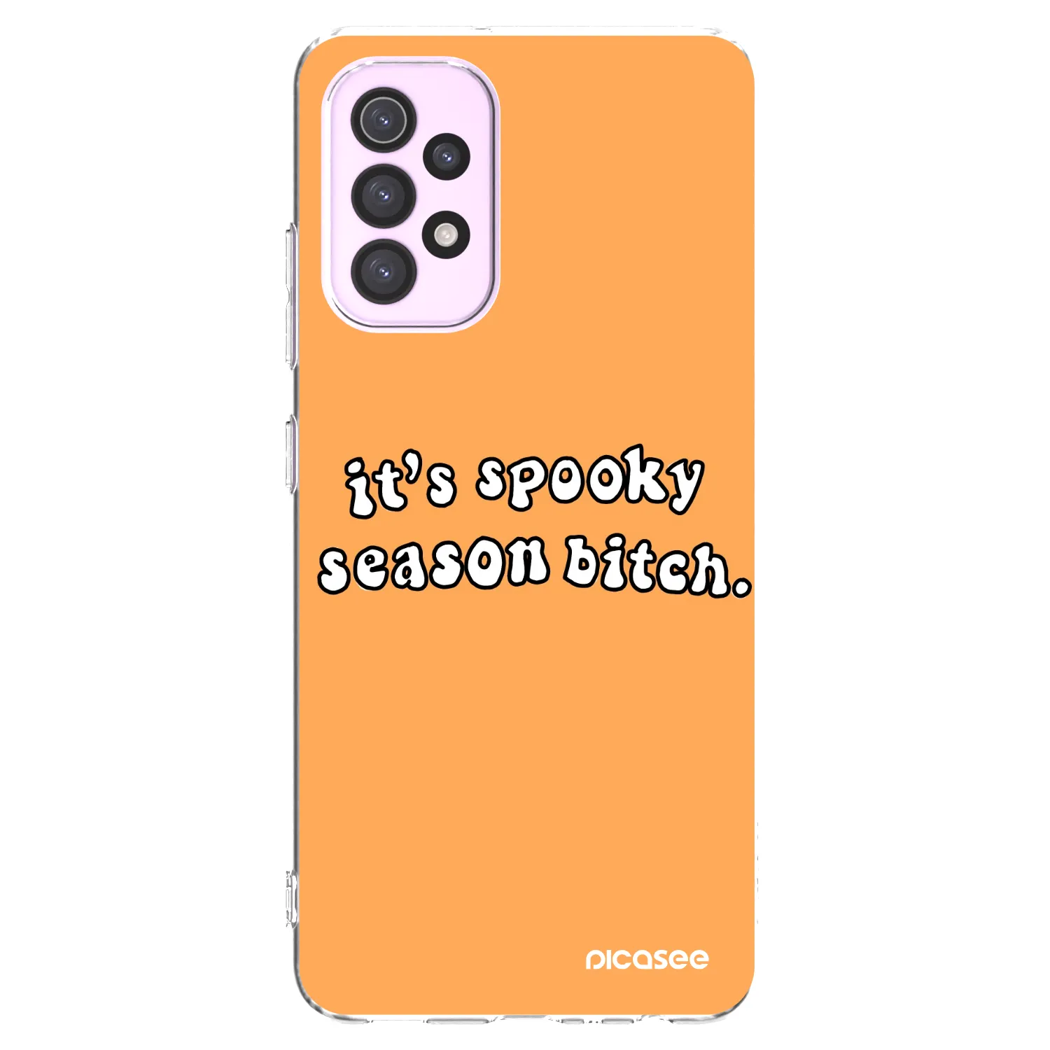 Picasee husă transparentă din silicon pentru Samsung Galaxy A32 5G A326B - Spooky season