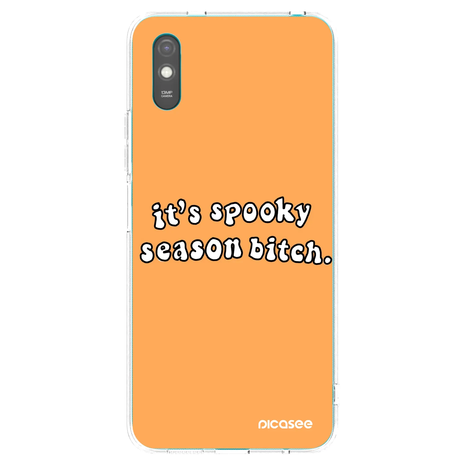 Picasee husă transparentă din silicon pentru Xiaomi Redmi 9AT - Spooky season