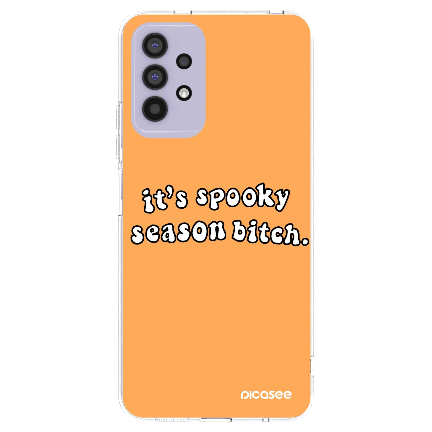 Picasee husă transparentă din silicon pentru Samsung Galaxy A32 4G SM-A325F - Spooky season