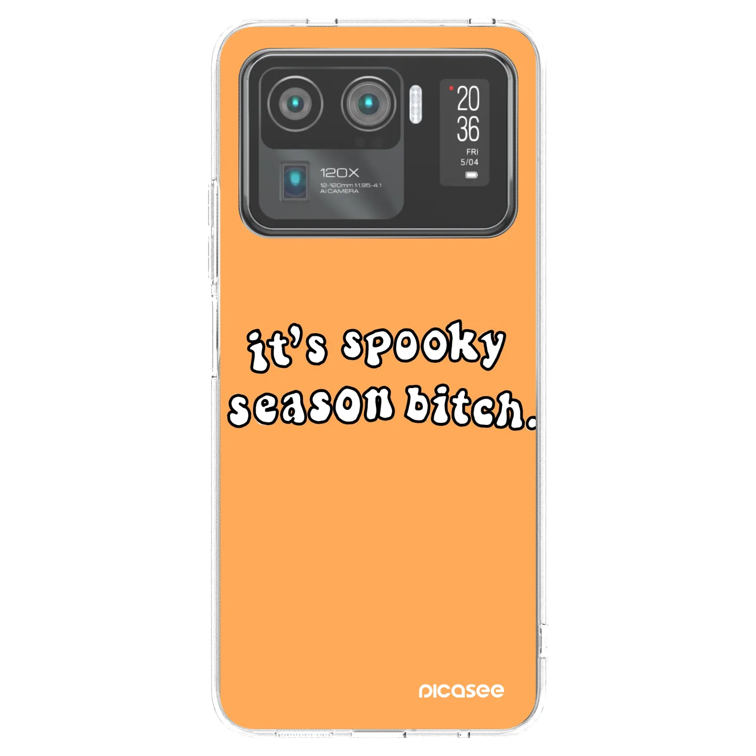 Picasee husă transparentă din silicon pentru Xiaomi Mi 11 Ultra - Spooky season