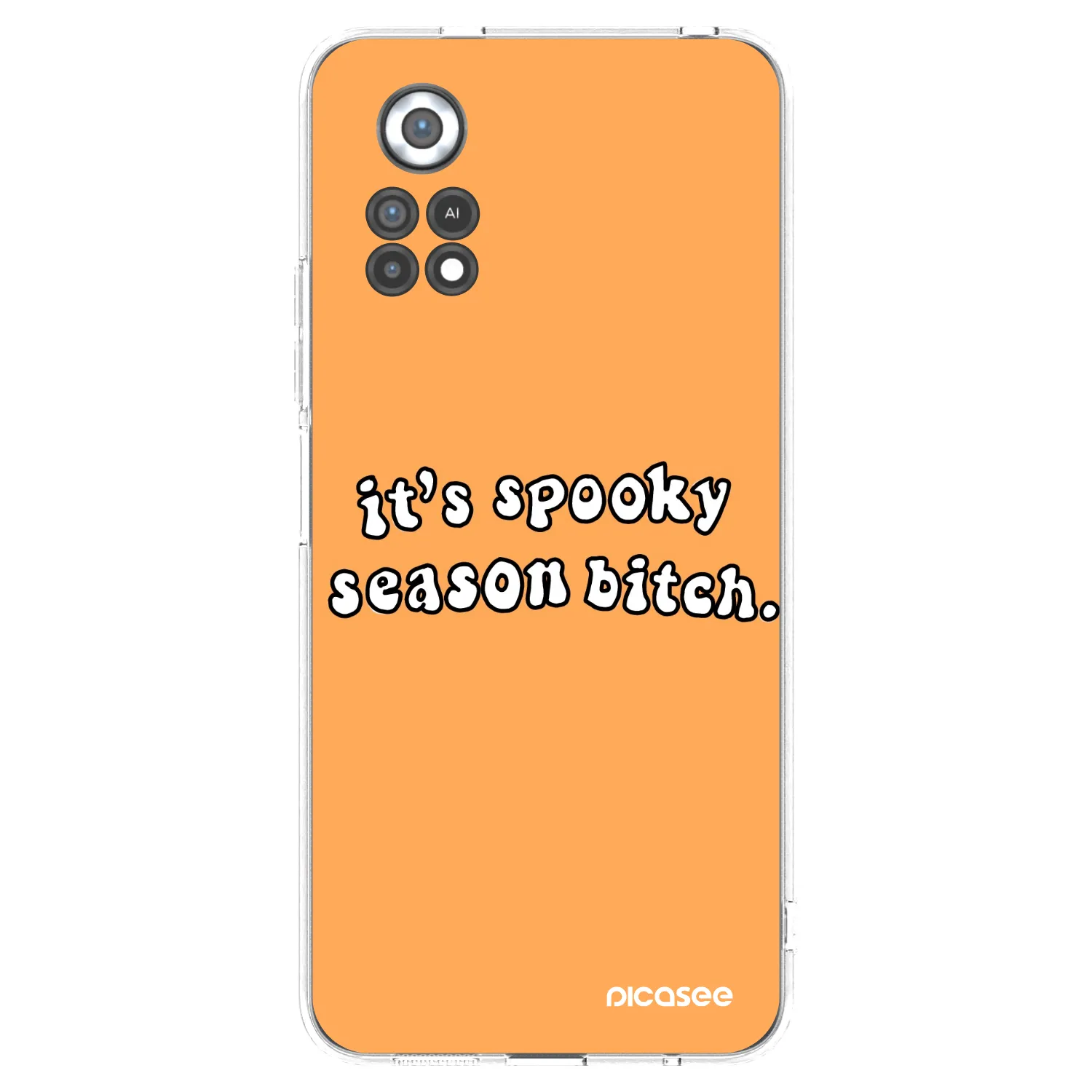 Picasee husă transparentă din silicon pentru Xiaomi Poco X4 Pro 5G - Spooky season