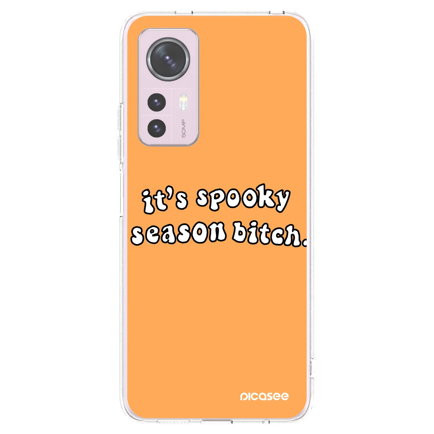 Picasee husă transparentă din silicon pentru Xiaomi 12 - Spooky season
