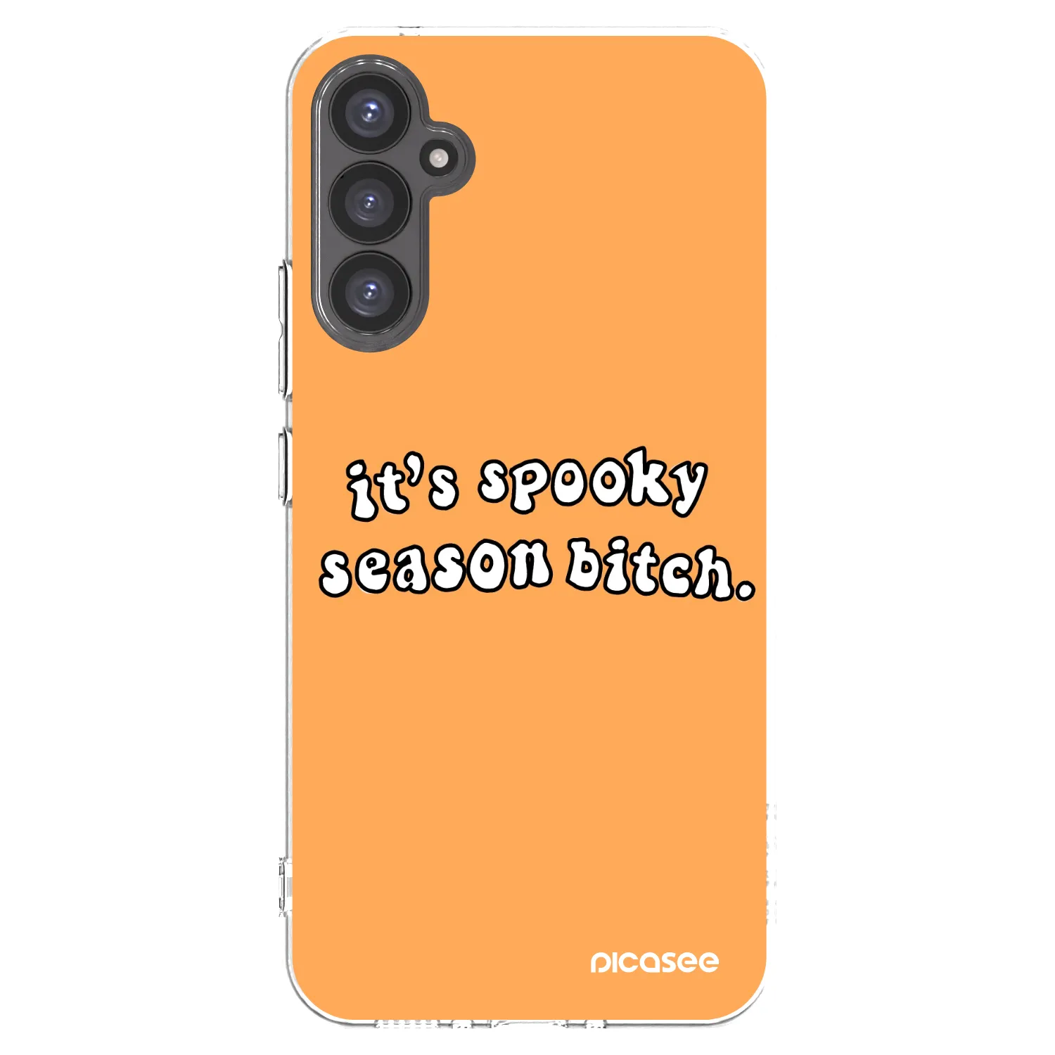 Picasee husă transparentă din silicon pentru Samsung Galaxy A34 5G A346B - Spooky season