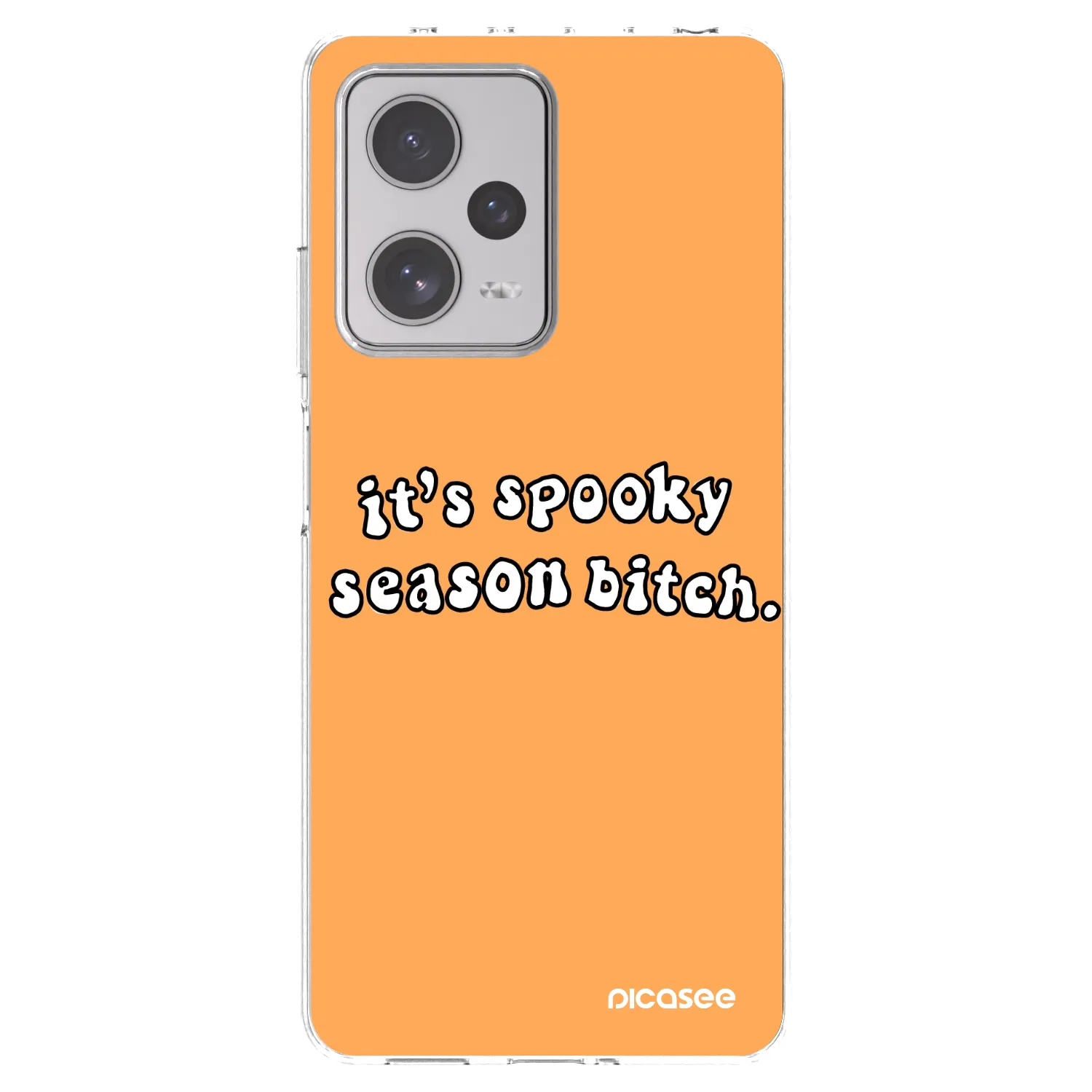 Picasee husă transparentă din silicon pentru Xiaomi Redmi Note 12 Pro+ 5G - Spooky season