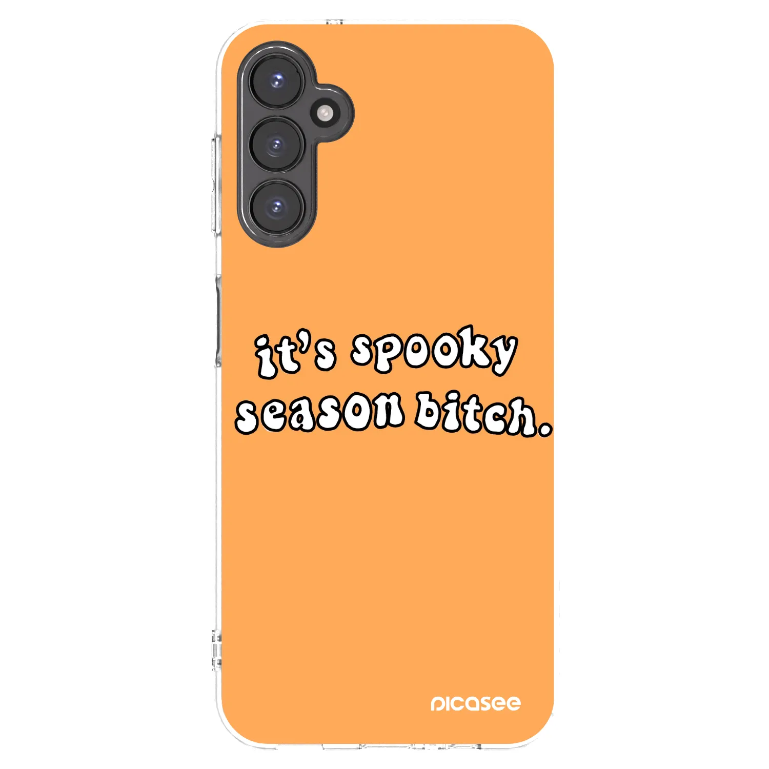 Picasee husă transparentă din silicon pentru Samsung Galaxy A14 5G A146P - Spooky season