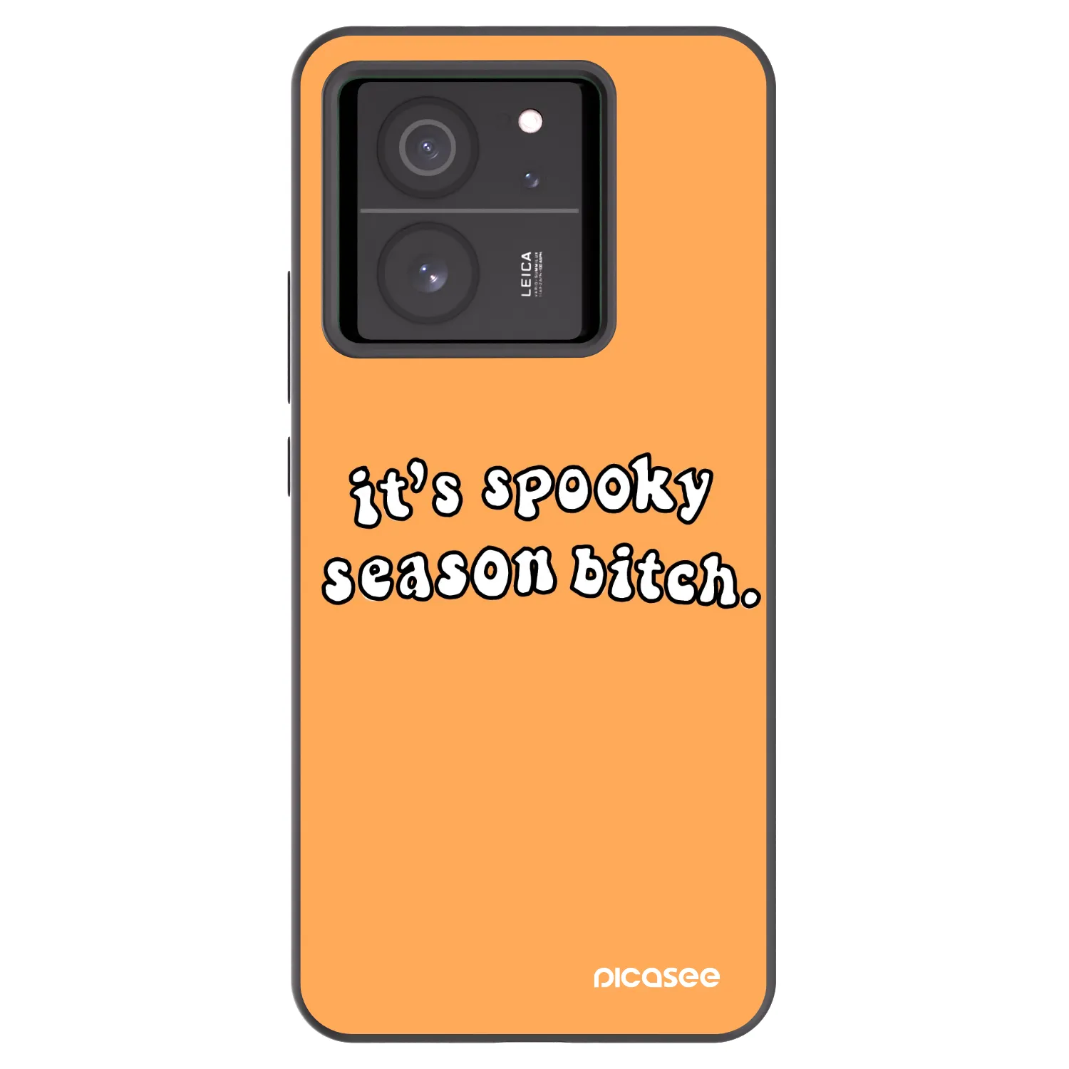 Picasee husă neagră din silicon pentru Xiaomi 13T Pro - Spooky season