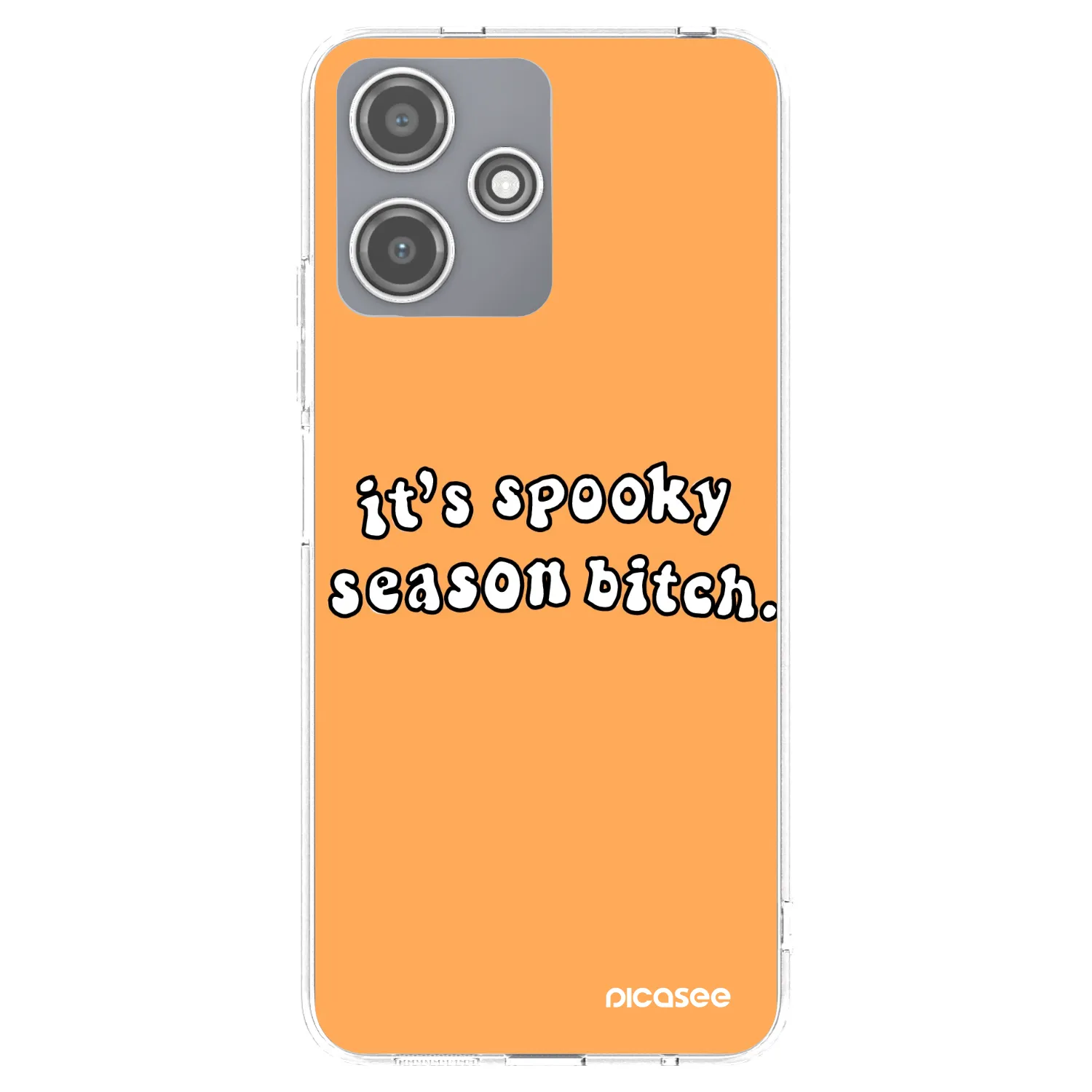Picasee husă transparentă din silicon pentru Xiaomi Redmi 12 5G - Spooky season