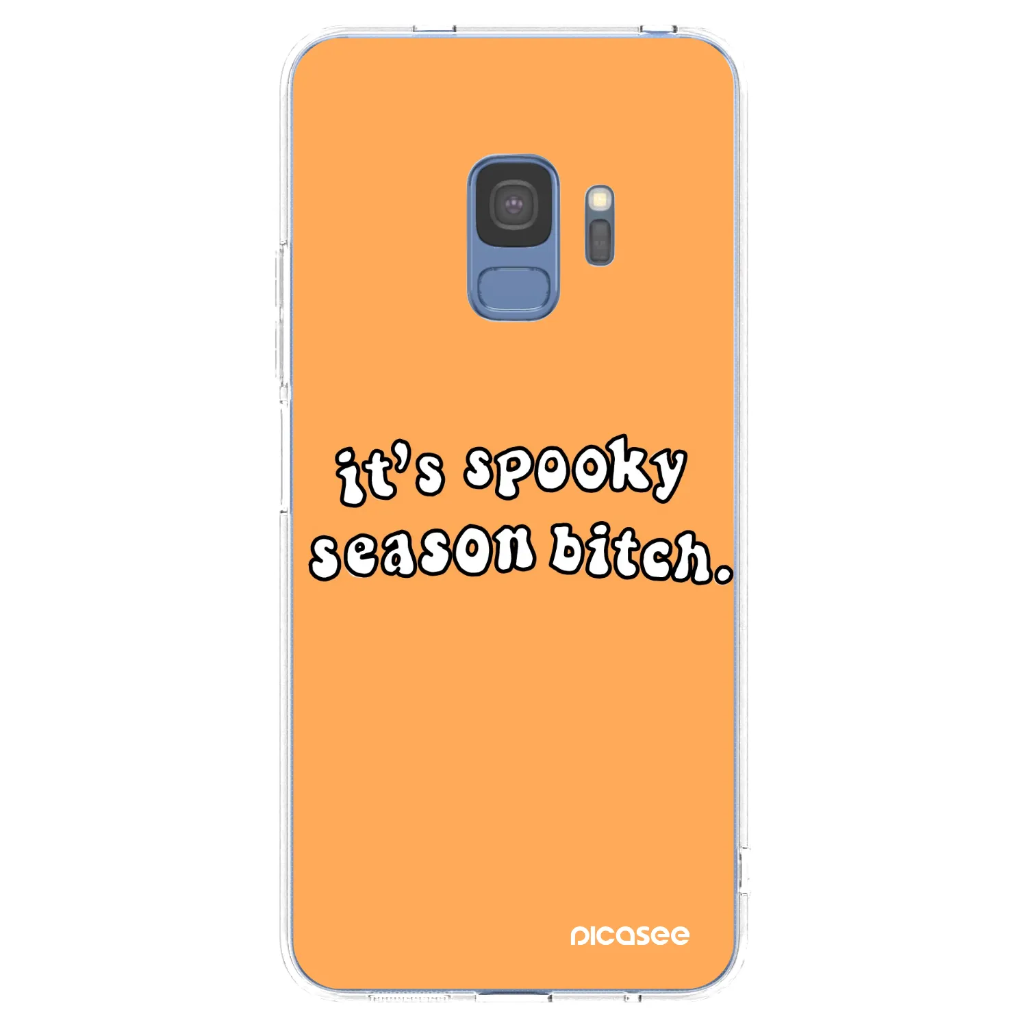 Picasee husă transparentă din silicon pentru Samsung Galaxy S9 G960F - Spooky season