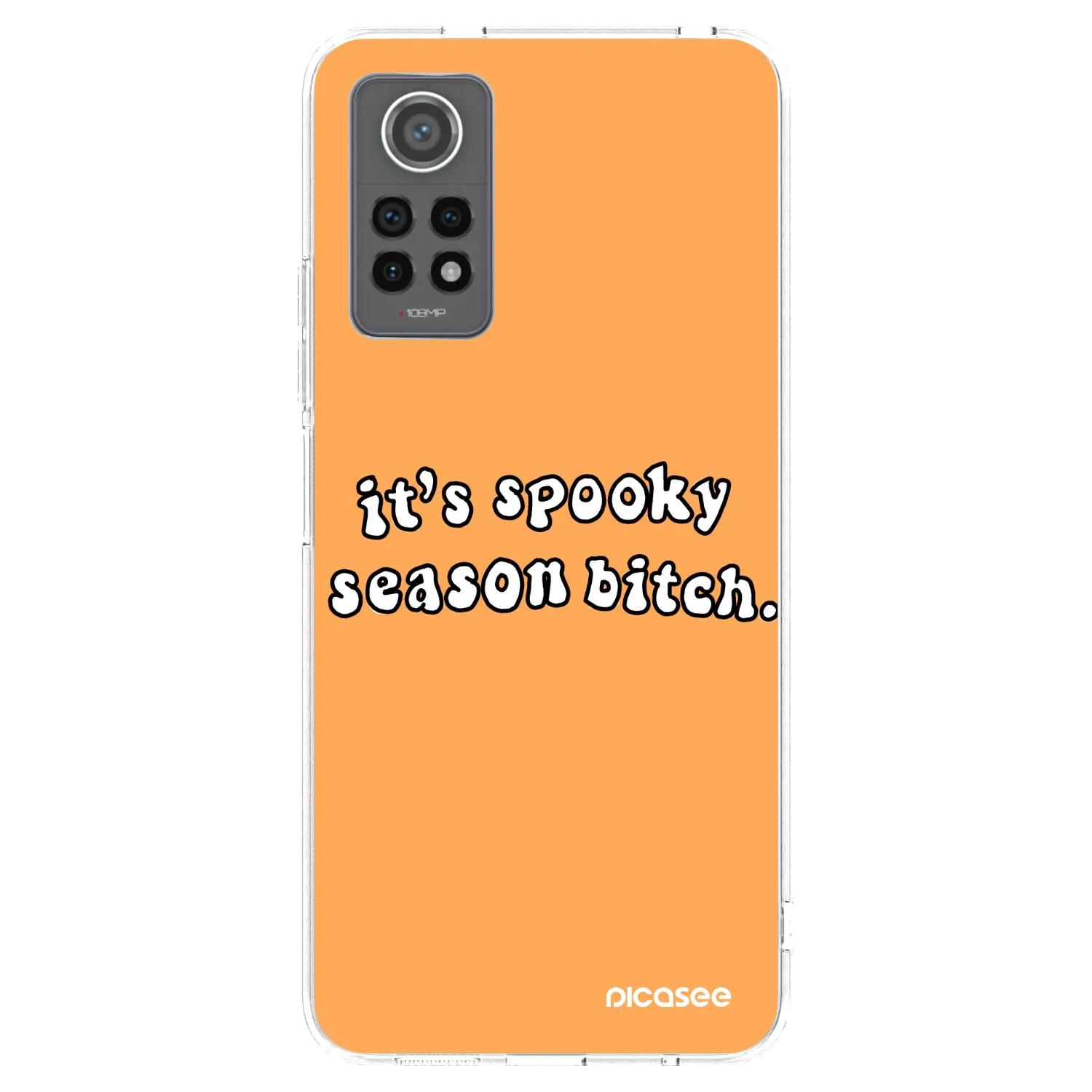 Picasee husă transparentă din silicon pentru Xiaomi Redmi Note 12 Pro 4G - Spooky season