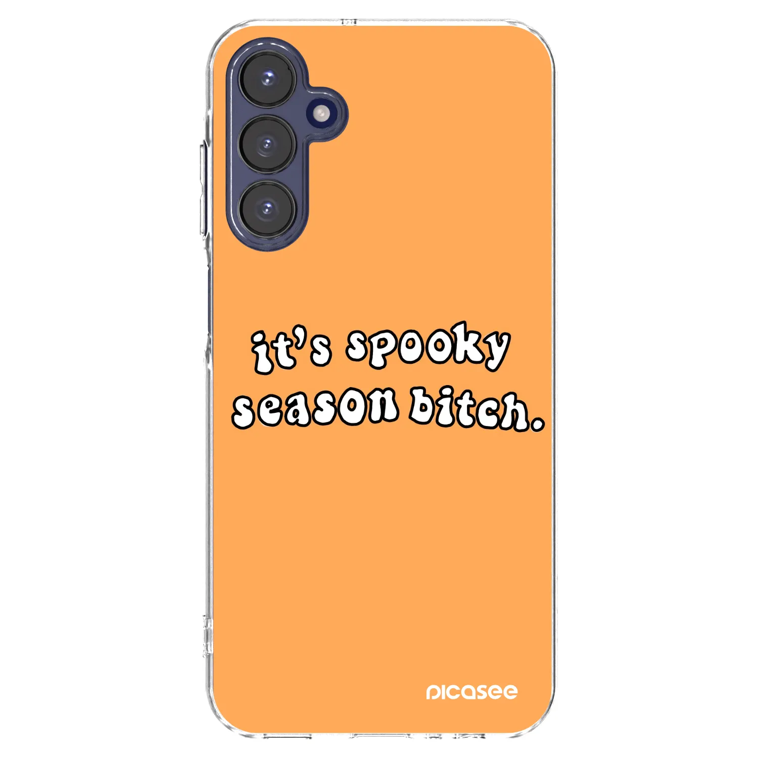 Picasee husă transparentă din silicon pentru Samsung Galaxy A15 A155F 4G - Spooky season