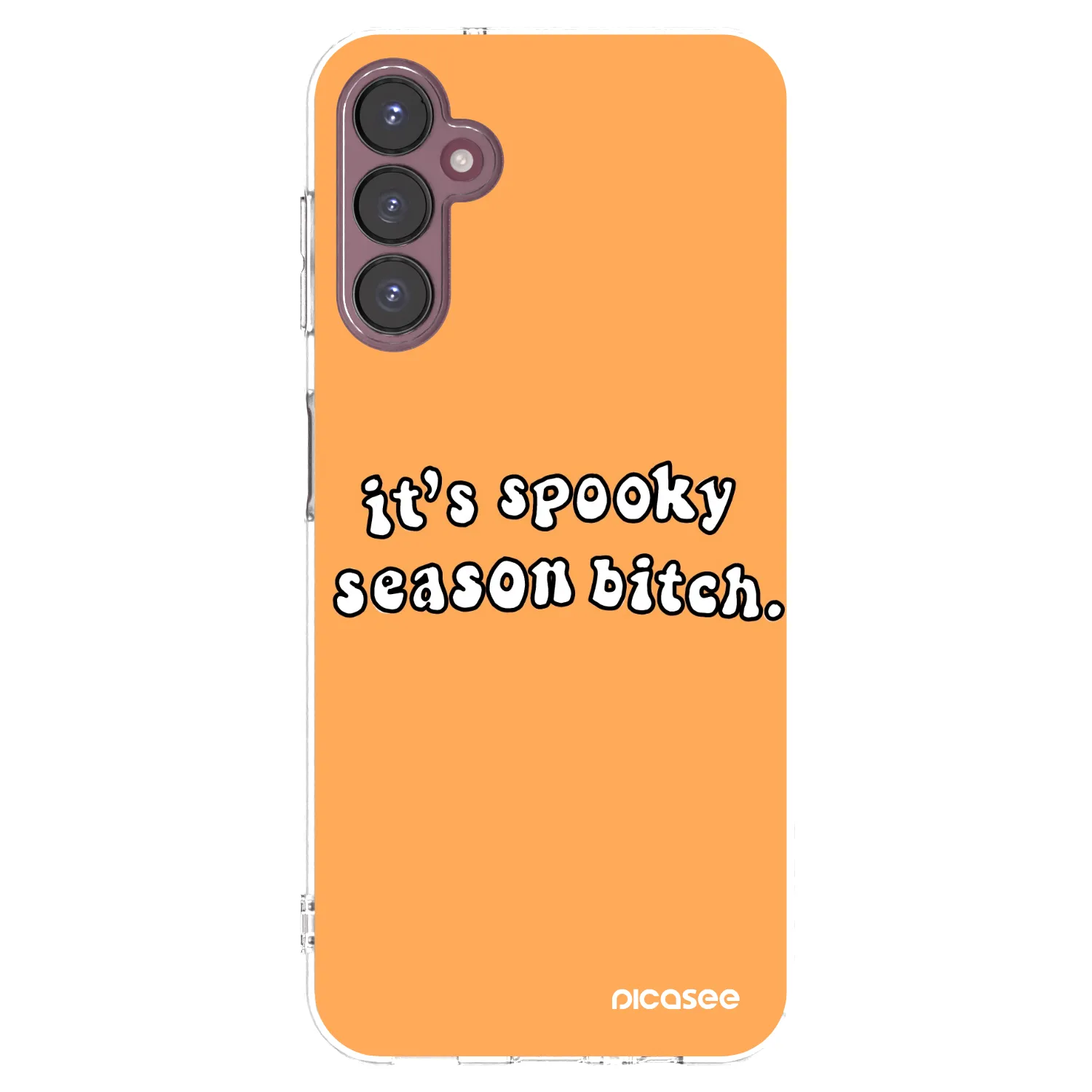 Picasee husă transparentă din silicon pentru Samsung Galaxy A05s A057G - Spooky season
