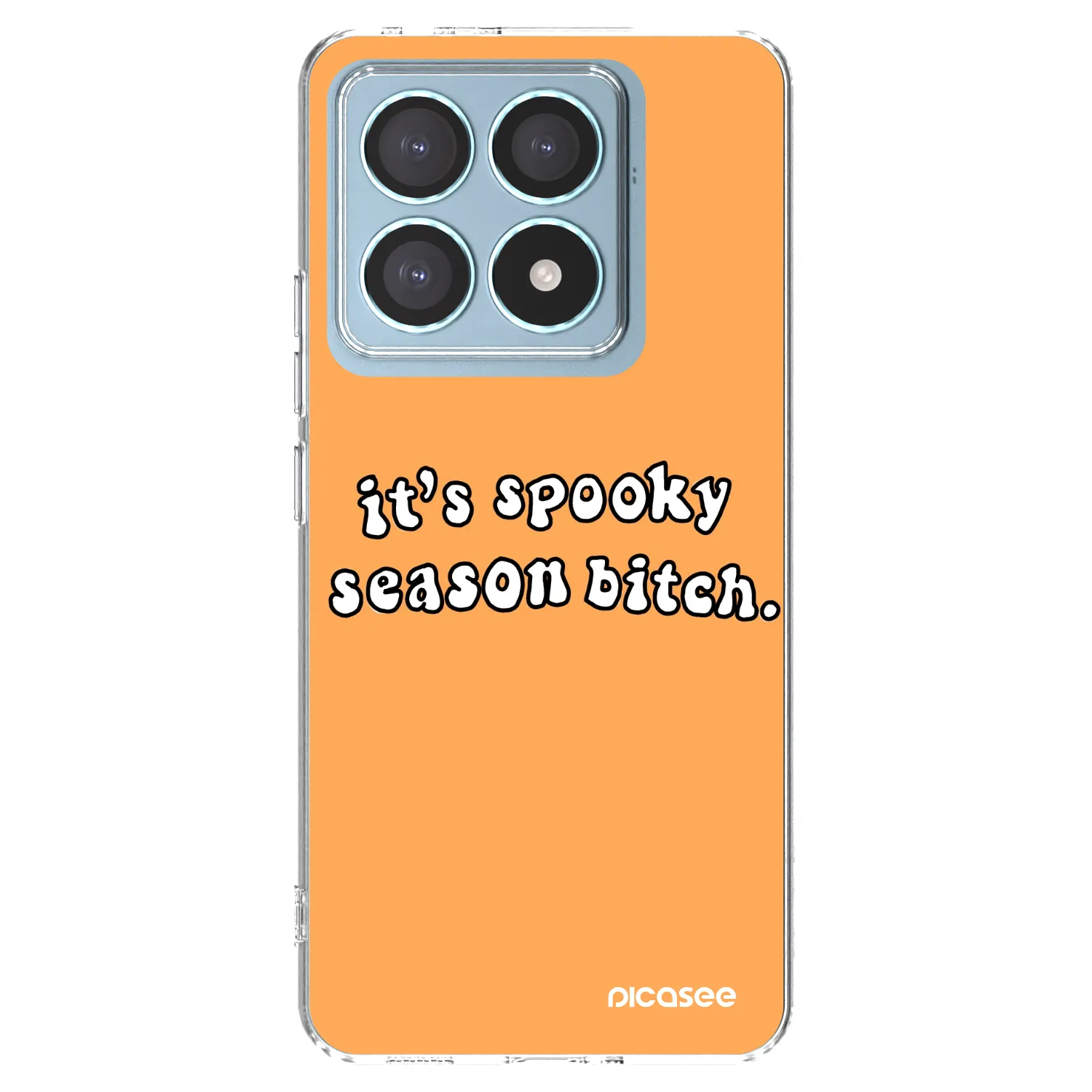 Picasee husă transparentă din silicon pentru Xiaomi 14T Pro - Spooky season