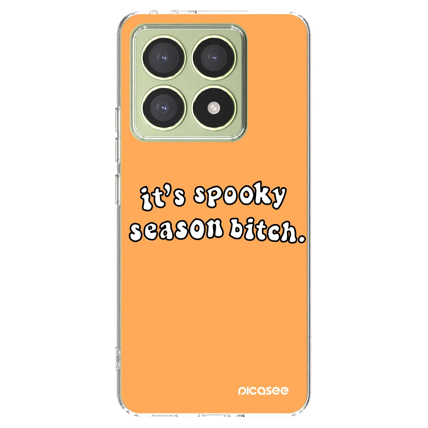 Picasee husă transparentă din silicon pentru Xiaomi 14T - Spooky season