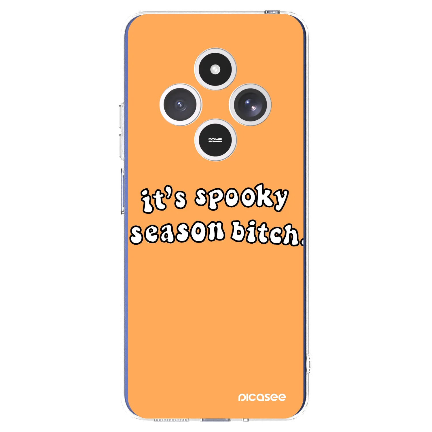Picasee husă transparentă din silicon pentru Xiaomi Redmi 14C - Spooky season