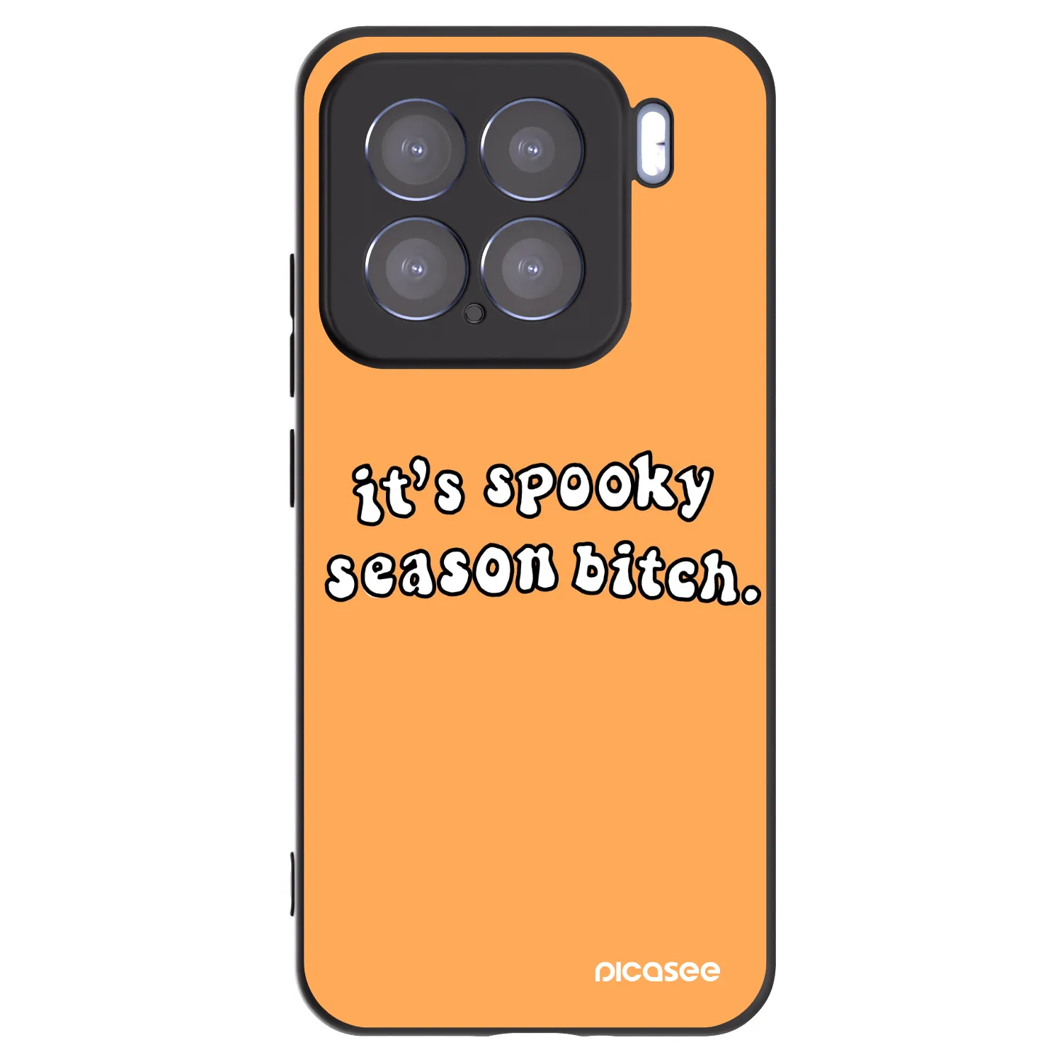 Picasee husă neagră din silicon pentru Xiaomi 15 - Spooky season