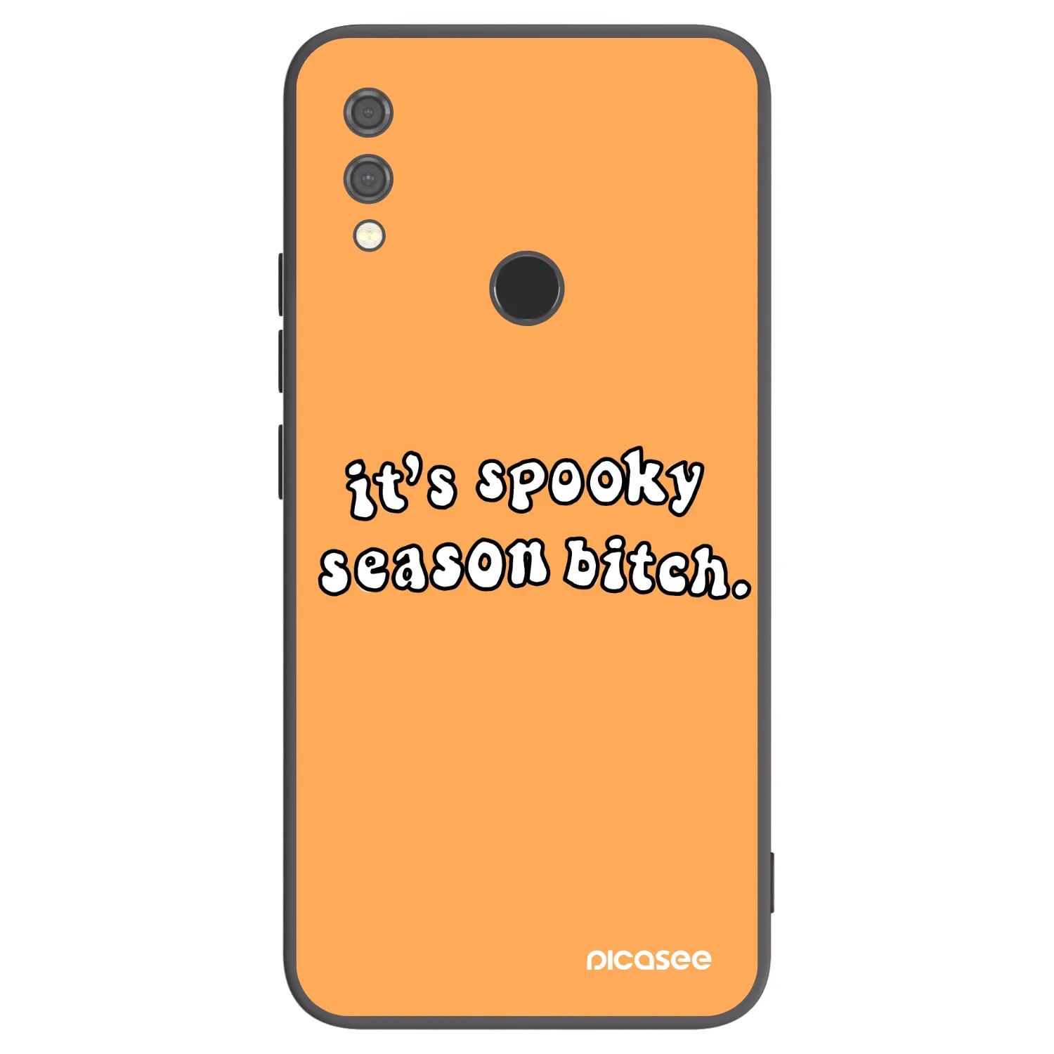 Picasee husă neagră din silicon pentru Xiaomi Redmi Note 7 - Spooky season