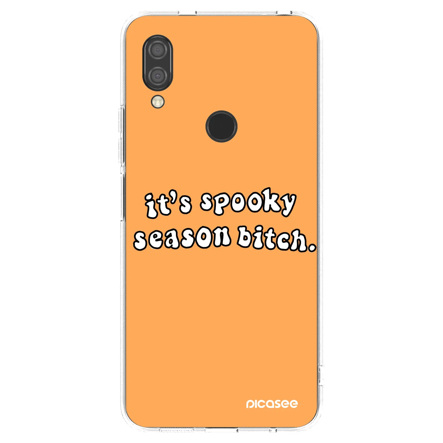 Picasee husă transparentă din silicon pentru Xiaomi Redmi 7 - Spooky season