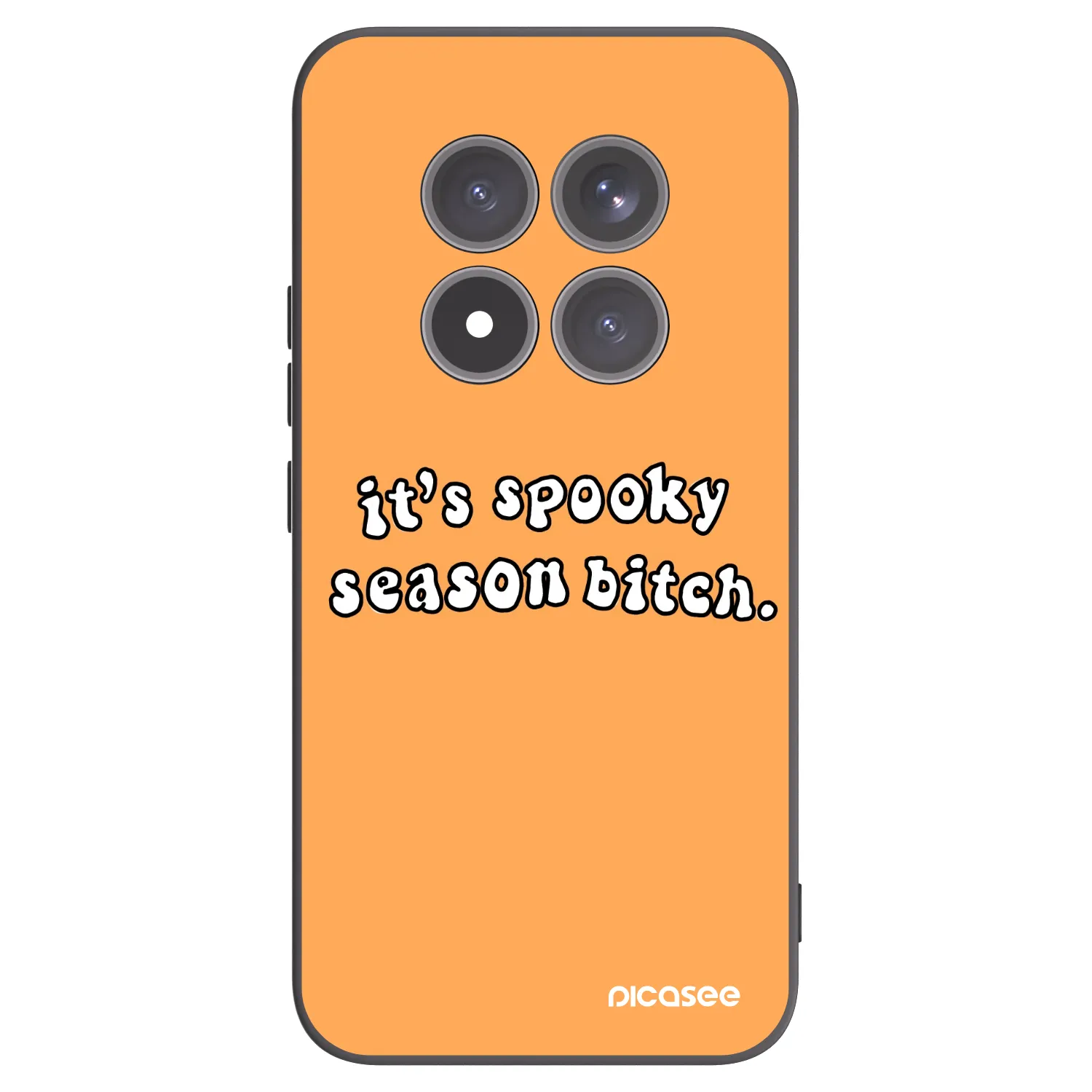 Picasee husă neagră din silicon pentru Xiaomi Redmi Note 15 Pro+ - Spooky season