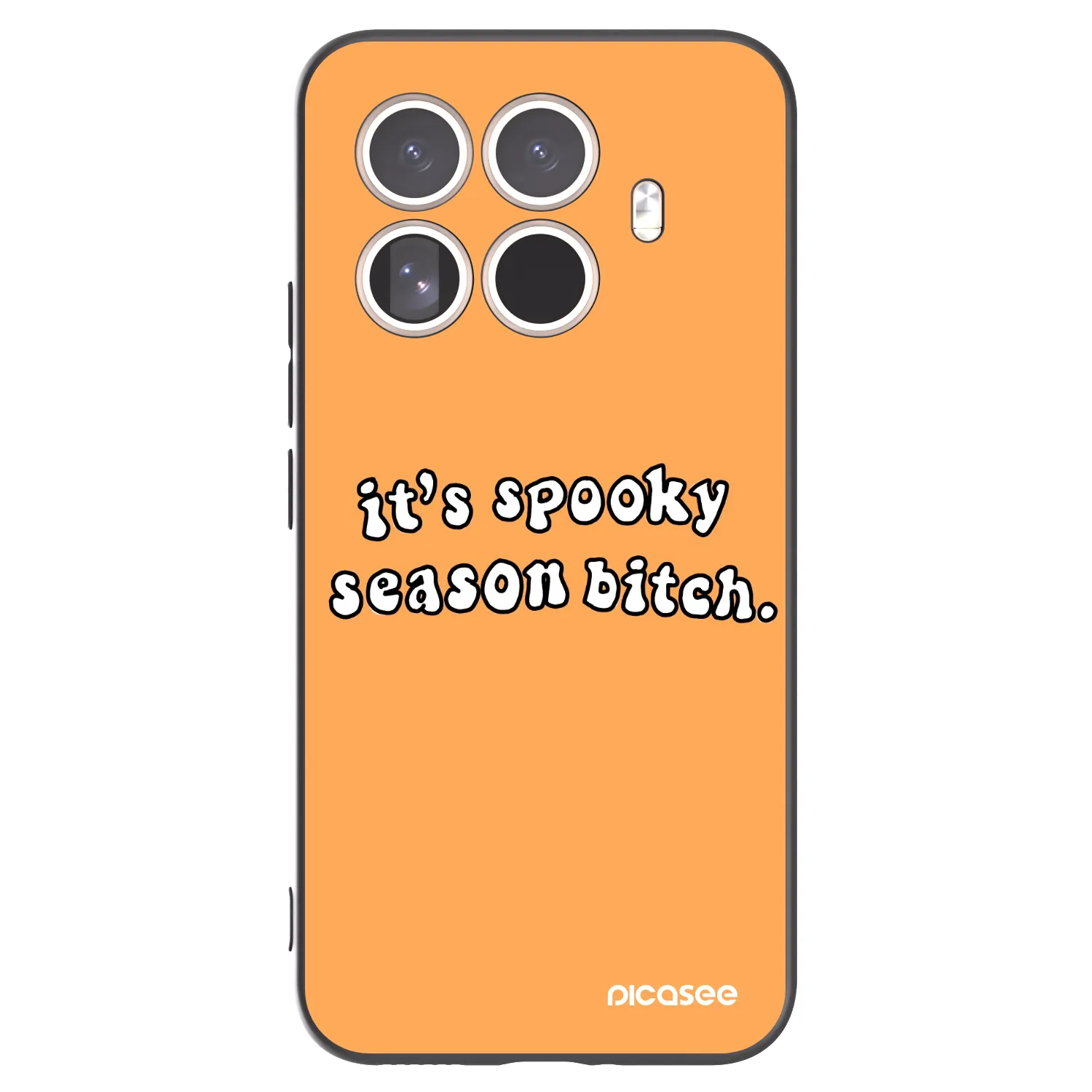 Picasee husă neagră din silicon pentru Xiaomi 15T Pro - Spooky season