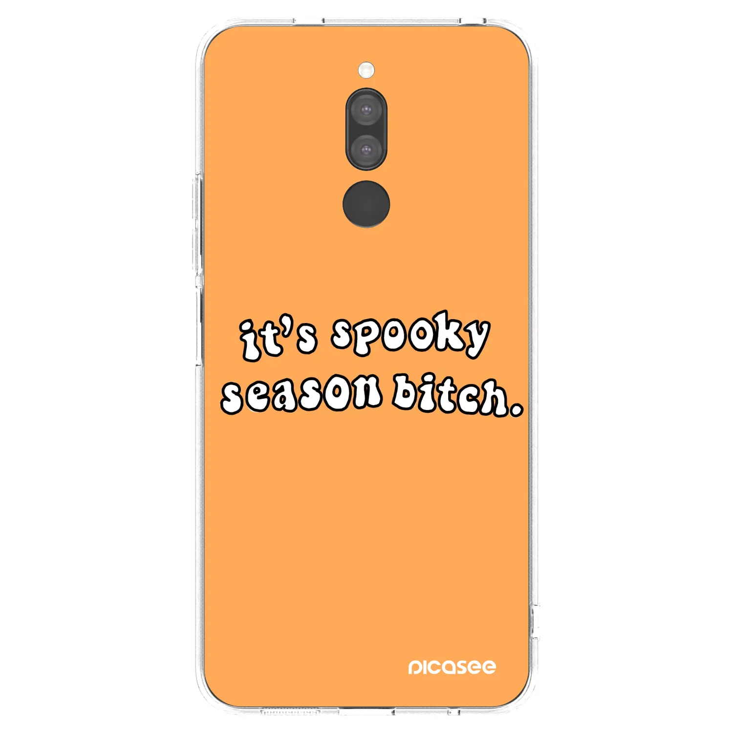 Picasee husă transparentă din silicon pentru Xiaomi Redmi 8 - Spooky season
