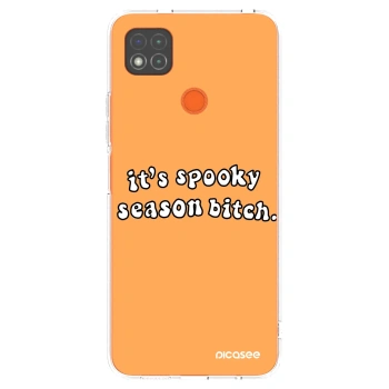 Picasee husă transparentă din silicon pentru Xiaomi Redmi 9C - Spooky season