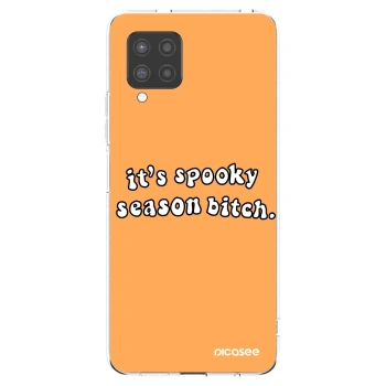 Picasee husă transparentă din silicon pentru Samsung Galaxy A42 A426B - Spooky season
