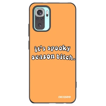 Picasee husă neagră din silicon pentru Xiaomi Redmi Note 10 Pro - Spooky season