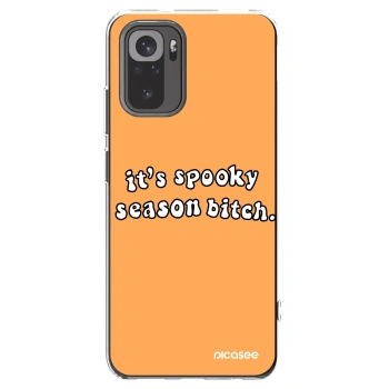 Picasee husă transparentă din silicon pentru Xiaomi Redmi Note 10S - Spooky season