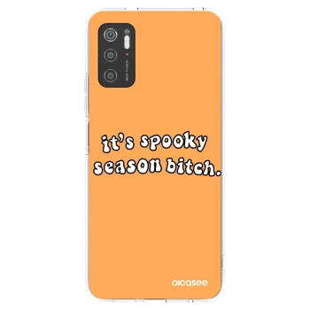 Picasee husă transparentă din silicon pentru Xiaomi Poco M3 Pro 5G - Spooky season