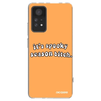 Picasee husă transparentă din silicon pentru Xiaomi Redmi Note 11 Pro 5G - Spooky season