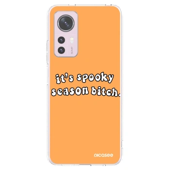 Picasee husă transparentă din silicon pentru Xiaomi 12 - Spooky season