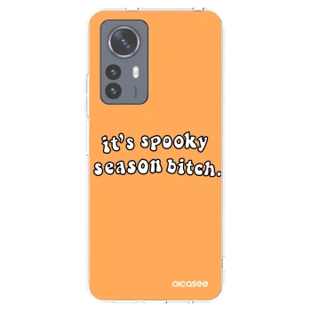 Picasee husă transparentă din silicon pentru Xiaomi 12 Pro - Spooky season