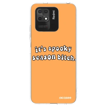 Picasee husă transparentă din silicon pentru Xiaomi Redmi 10C - Spooky season