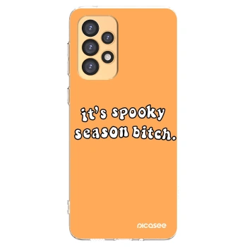 Picasee husă transparentă din silicon pentru Samsung Galaxy A33 5G A336 - Spooky season