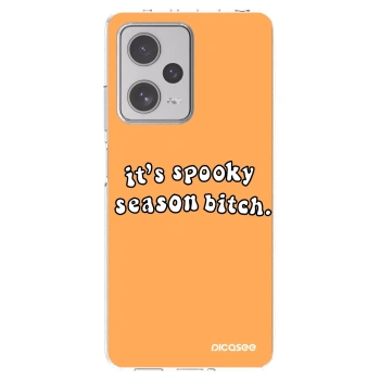 Picasee husă transparentă din silicon pentru Xiaomi Redmi Note 12 Pro+ 5G - Spooky season