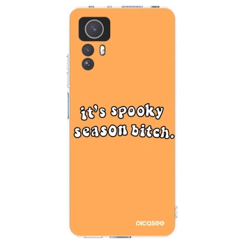 Picasee husă transparentă din silicon pentru Xiaomi Redmi Note 12S - Spooky season