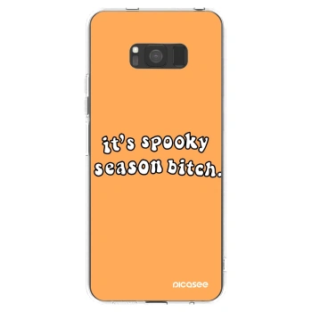 Picasee husă transparentă din silicon pentru Samsung Galaxy S8 G950F - Spooky season
