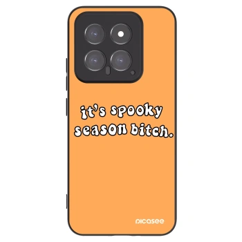 Picasee husă neagră din silicon pentru Xiaomi 14 - Spooky season