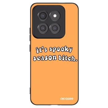 Picasee husă neagră din silicon pentru Xiaomi 14 Pro - Spooky season